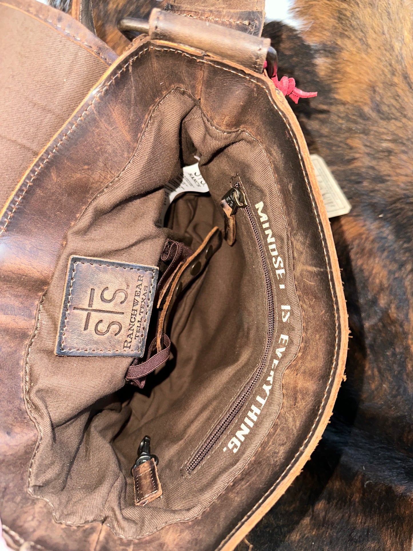 STS Cowhide Della Crossbody