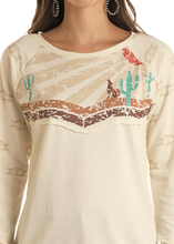 Load image into Gallery viewer, Panhandle Women&#39;s Howling at Dusk Long Sleeve T-Shirt
