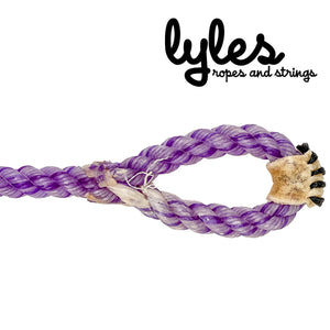 Lyles 6 1/2' Purple Predator Piggin String - 1/4"