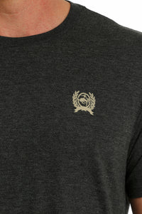 Cinch Men's Charcoal 1996 American Brand T-Shirt