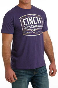 Cinch Men's Purple CINCH JEAN T-Shirt