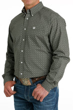 Load image into Gallery viewer, Cinch Men&#39;s Olive Clover Western Shirt
