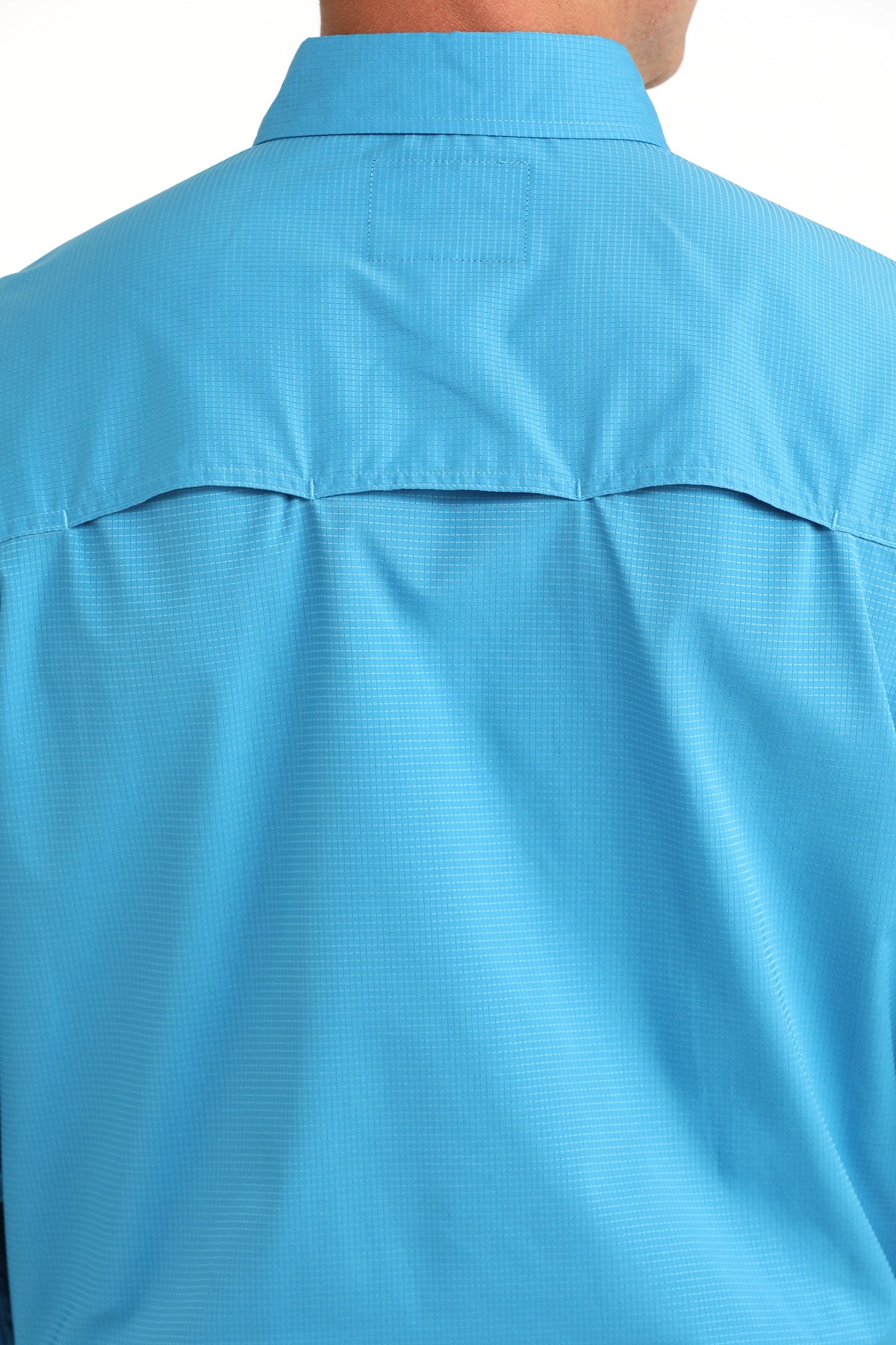 Cinch Men's ArenaFlex Solid Blue Western Shirt