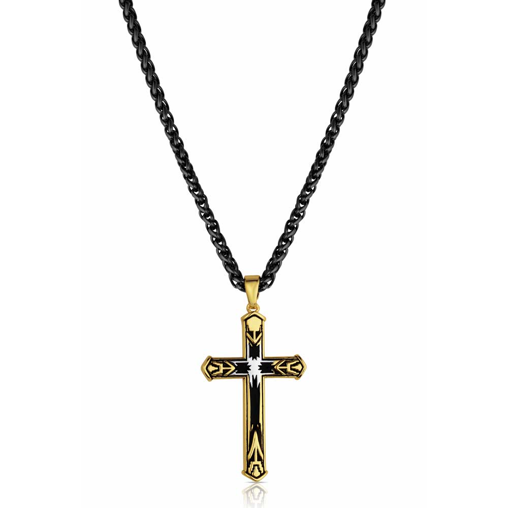 Montana Silversmiths Faith Forged Cross Necklace