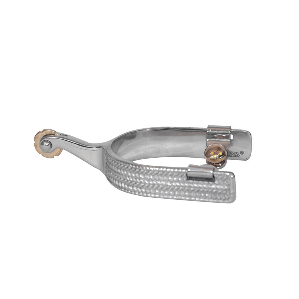 Cowboy Tack Rope Design Large Spurs