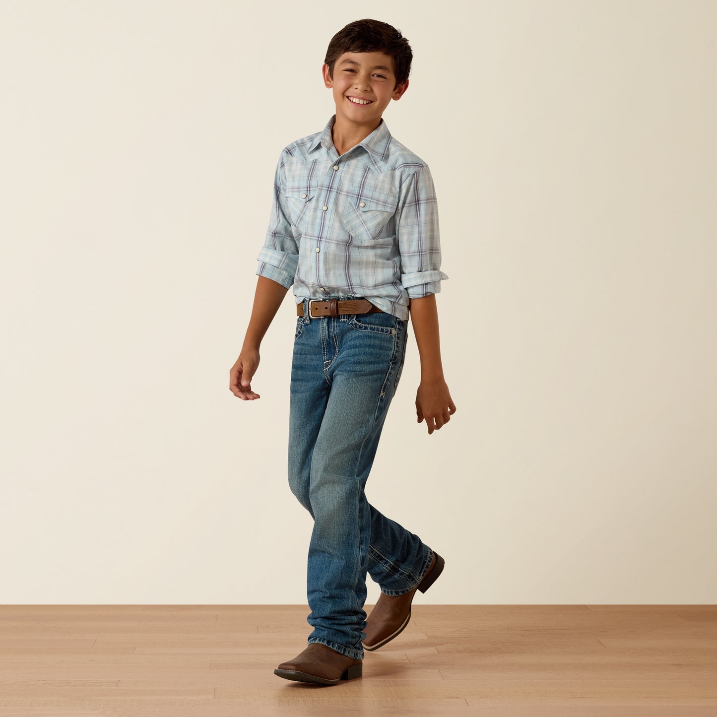Ariat Boy's B5 Slim Dakota Carlington Straight Jean