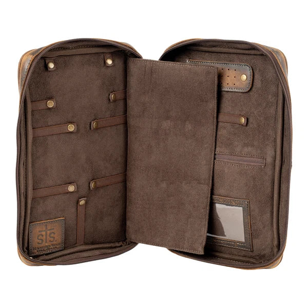 STS Cowhide Squash Jewelry Case