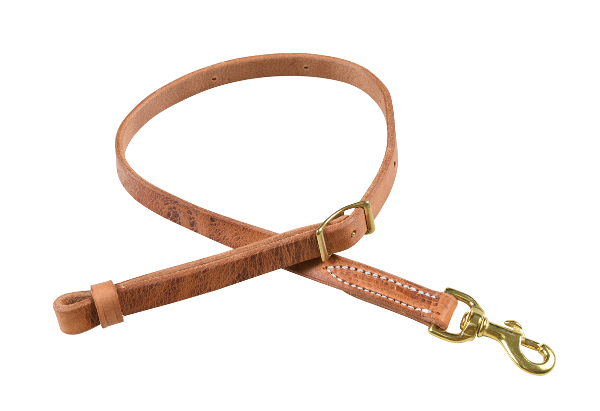 Berlin Pony Leather Tie Down Strap 3/4"