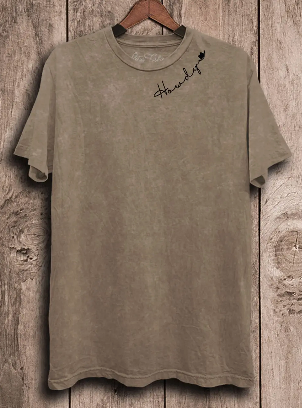 Women's Mocha Howdy T-Shirt