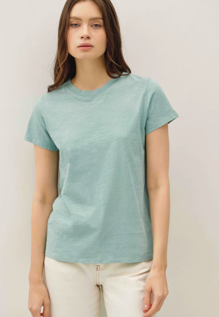 Be Cool Women's Acid Blue Classic Cut T-Shirt
