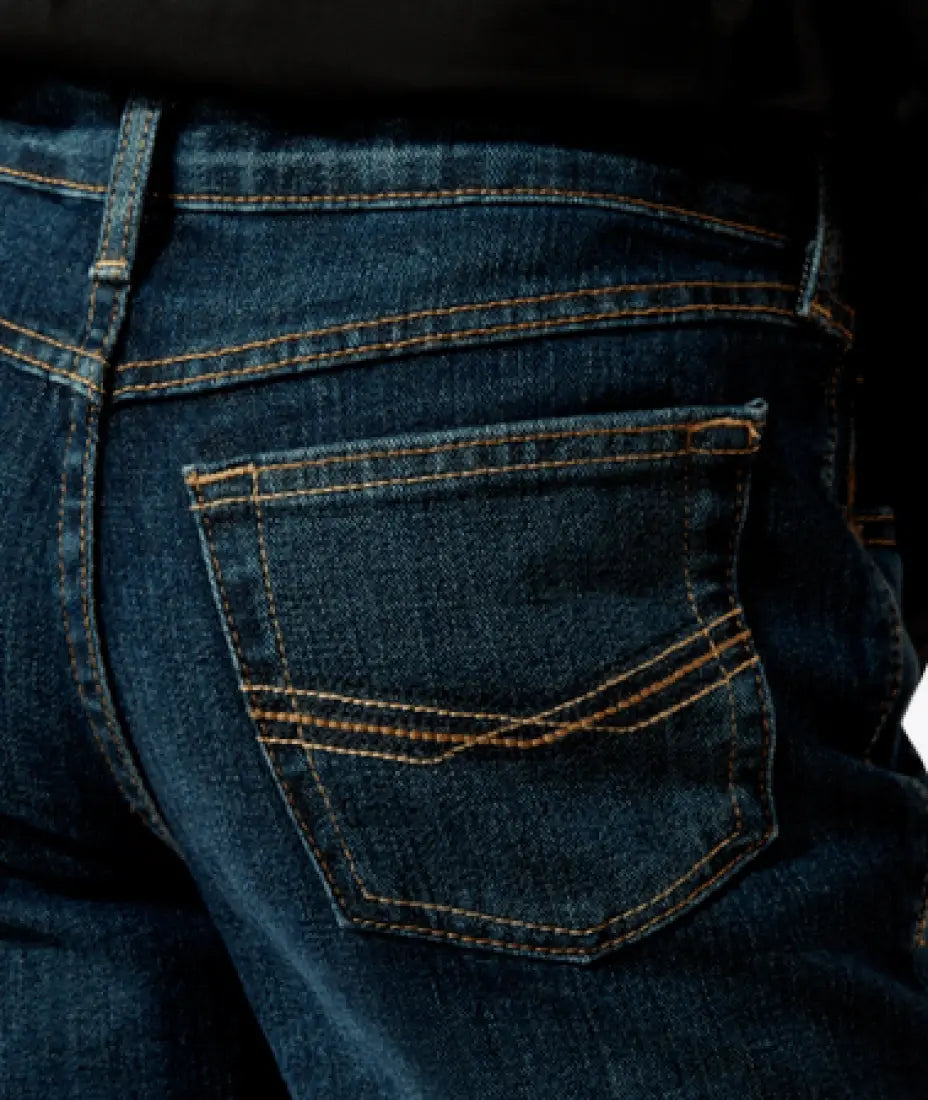 Ariat Boy’s B4 Relaxed Stretch Legacy Boot Cut Jean Boy’s Bottoms