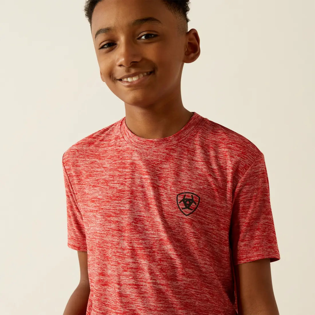 Ariat Boy’s TEK Haute Red Logo Charger T-Shirt Boy’s T-Shirt