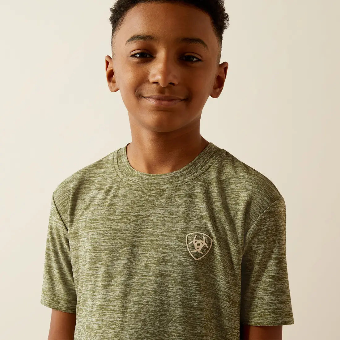 Ariat Boy’s TEK Olive Tree Bark Camo Charger T-Shirt Boy’s T-Shirt
