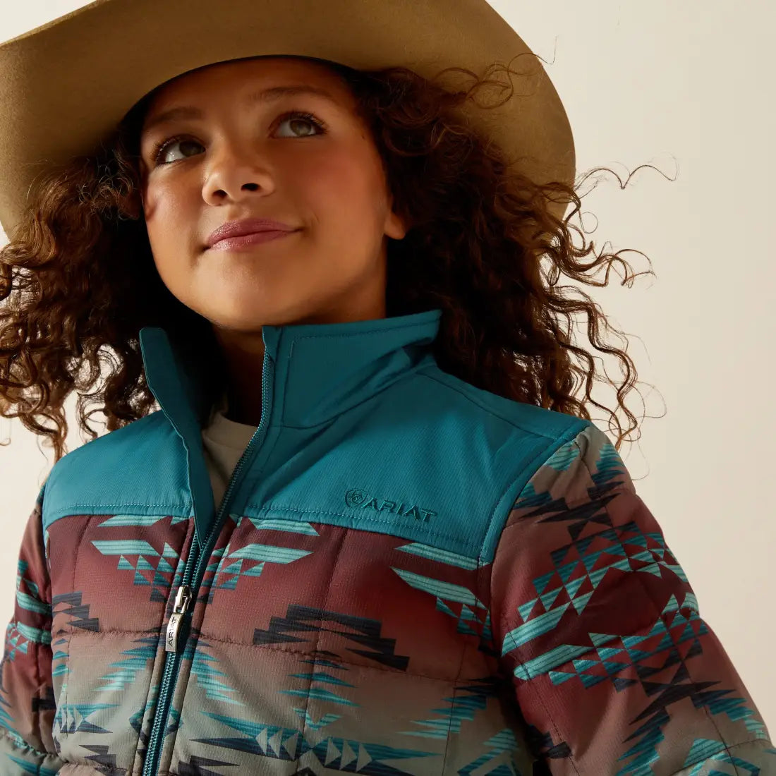 Ariat Girl’s Inez Blanket/Dragonfly Crius Jacket Girl’s Coat