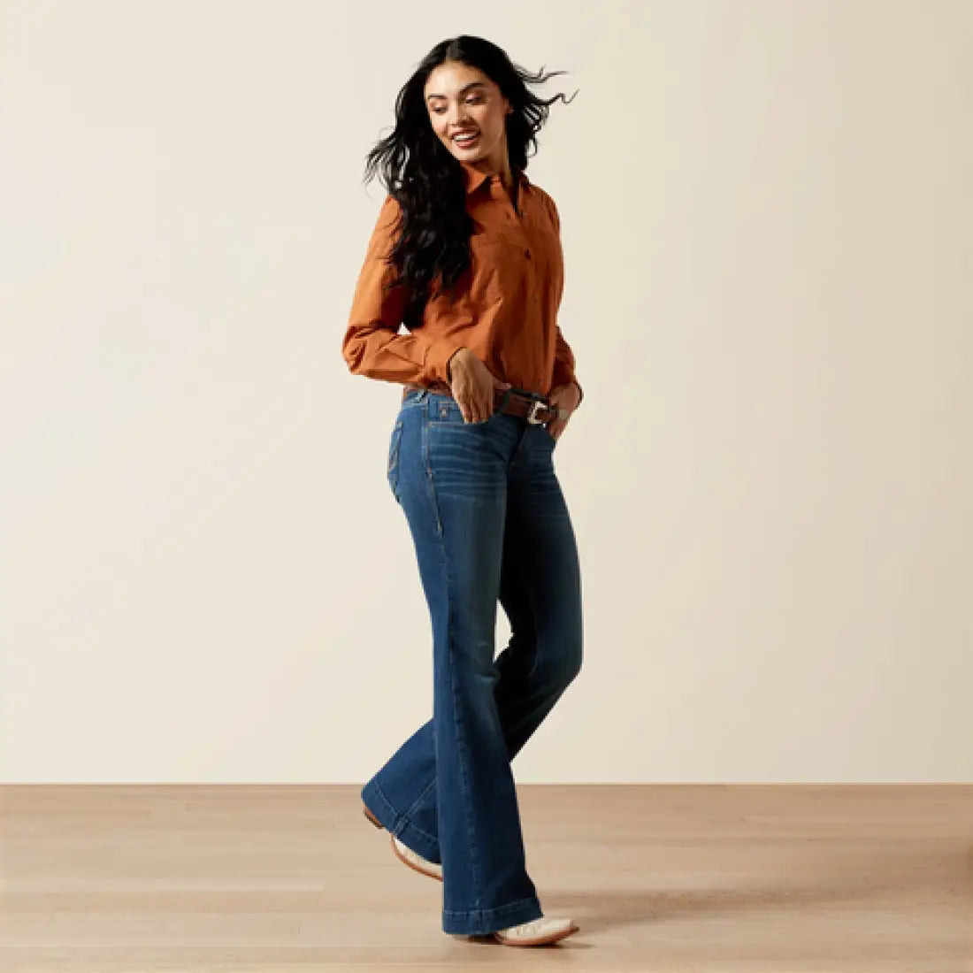 Ariat Women’s Perfect Rise Leslie Vermont Slim Trouser Jean Women’s Bottoms