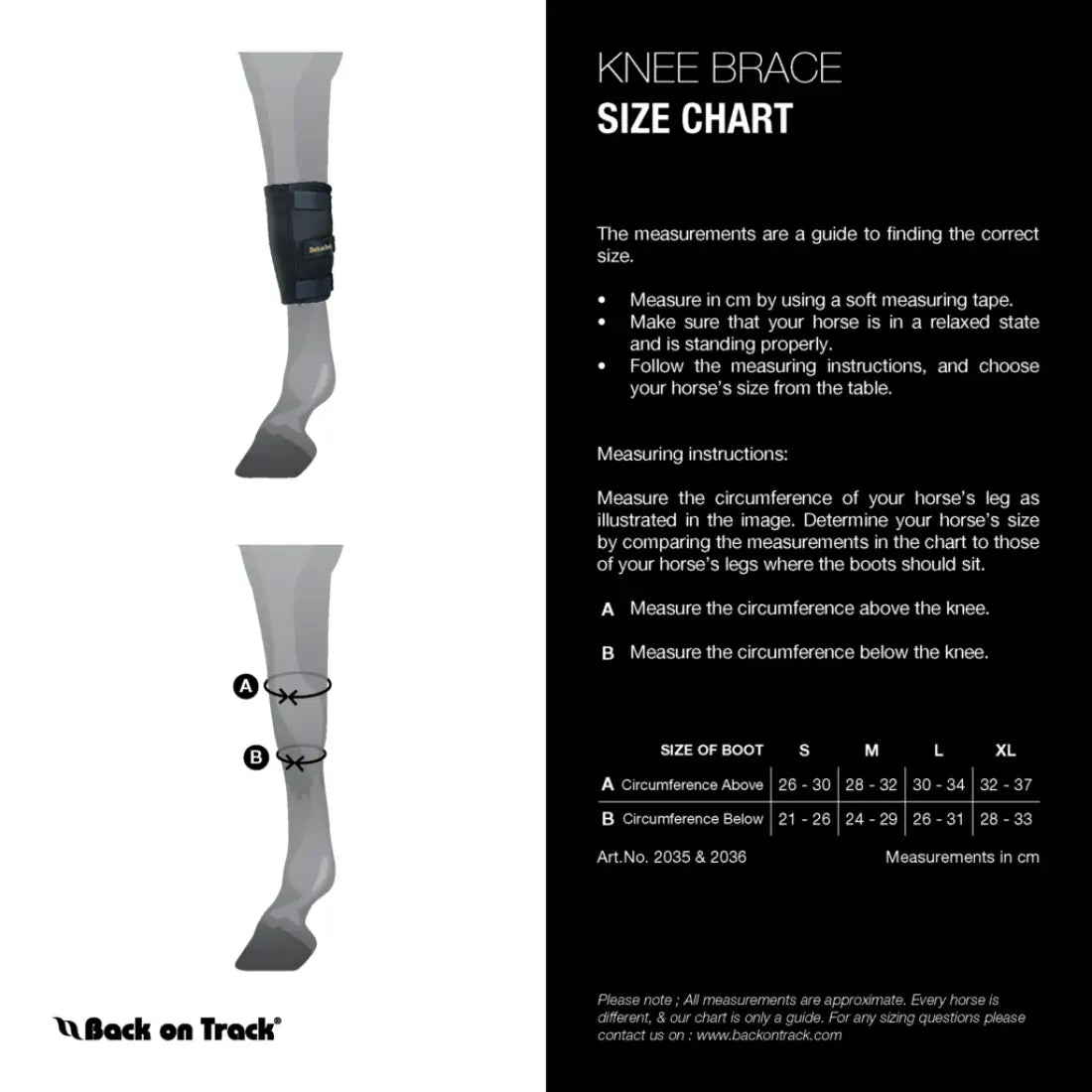 Back On Track Therapeutic Horse Knee Boots (Pair) Horse Therapy