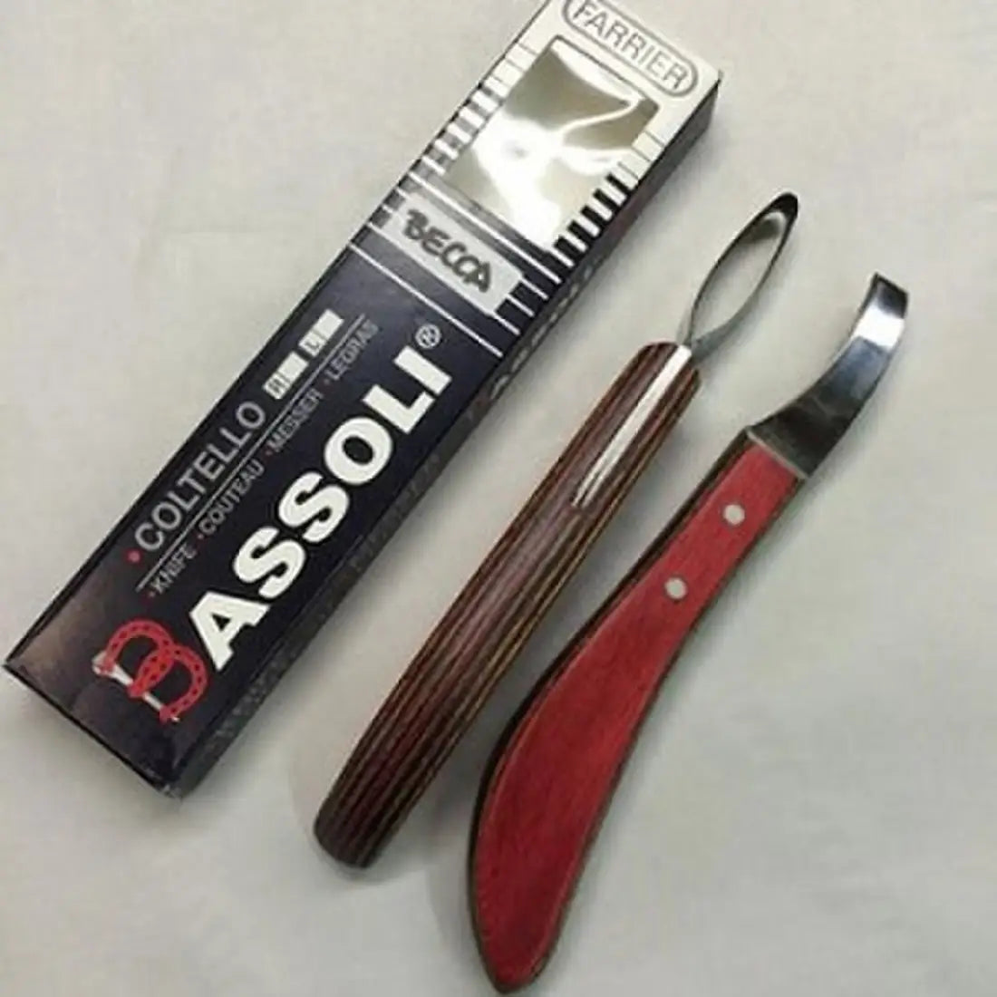 Bassoli Becca Loop Blade Hoof Knife Farrier