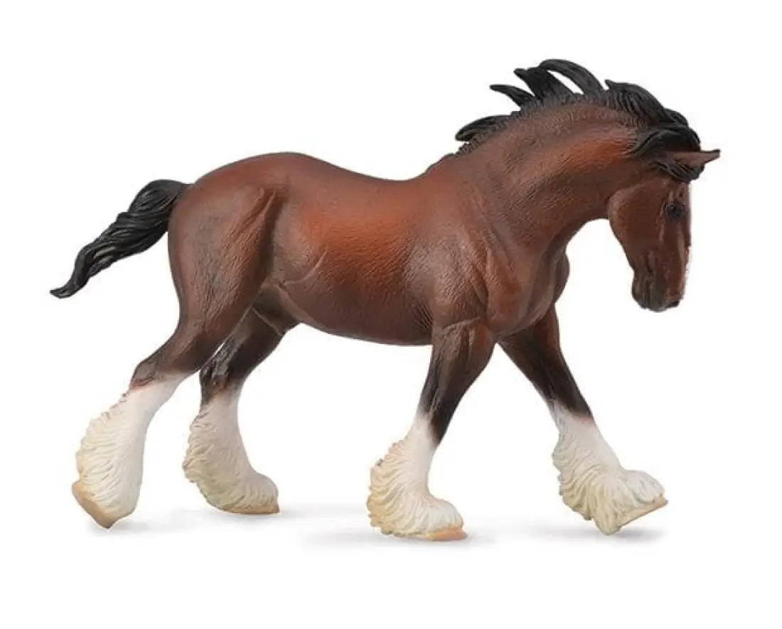 Breyer CollectA ’Bay Clydesdale Stallion’ Breyer Toys
