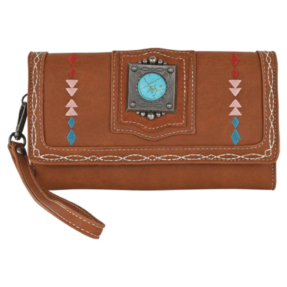 Catchfly Clutch Wallet w/ Wristlet Wallet
