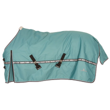 Load image into Gallery viewer, Turquoise Classic Equine 10K Cross Trainer Winter Blanket - No Neck
