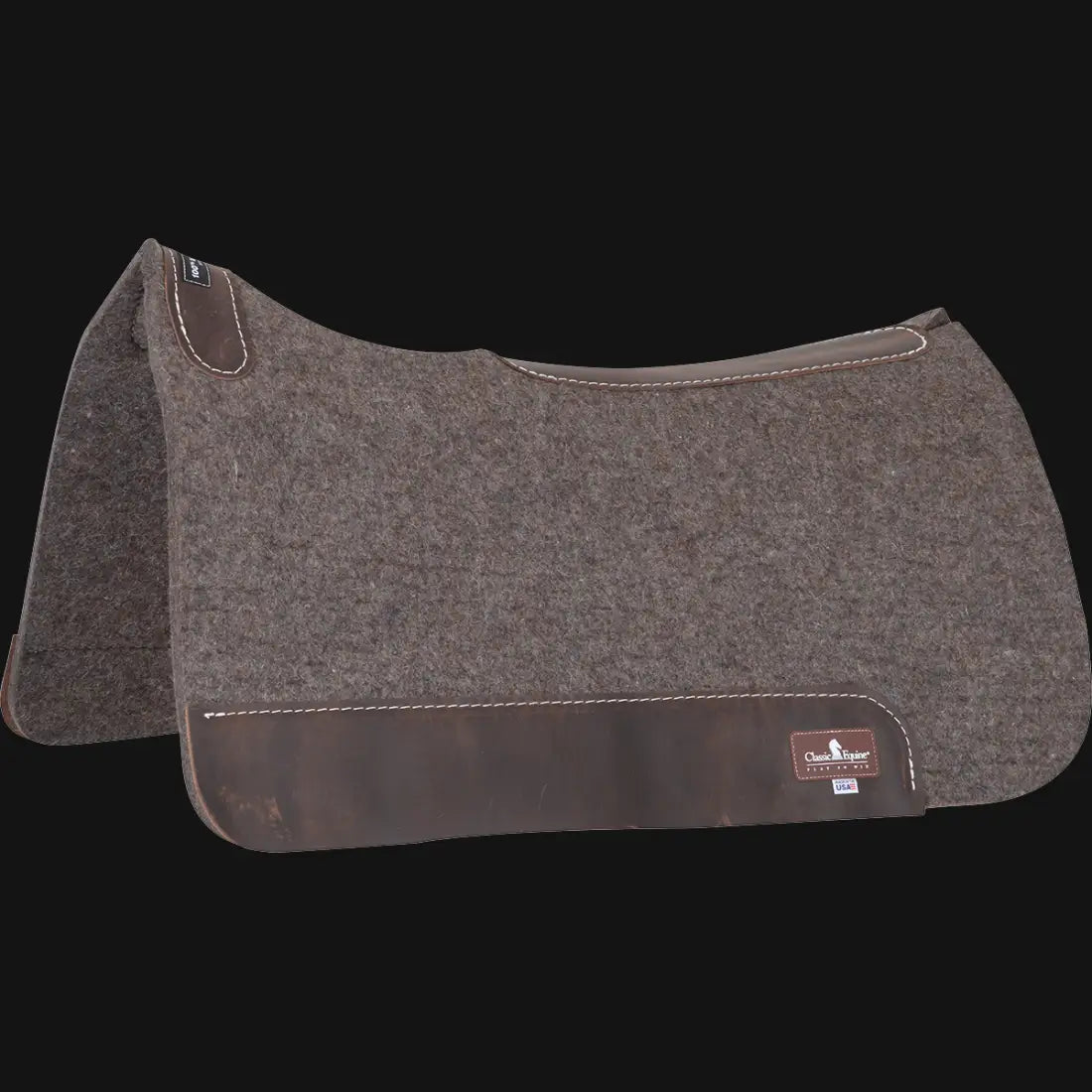 Classic Equine 100% Wool Felt Saddle Pad 30’’ X 32’’ / 1/2’’ Saddle Pad