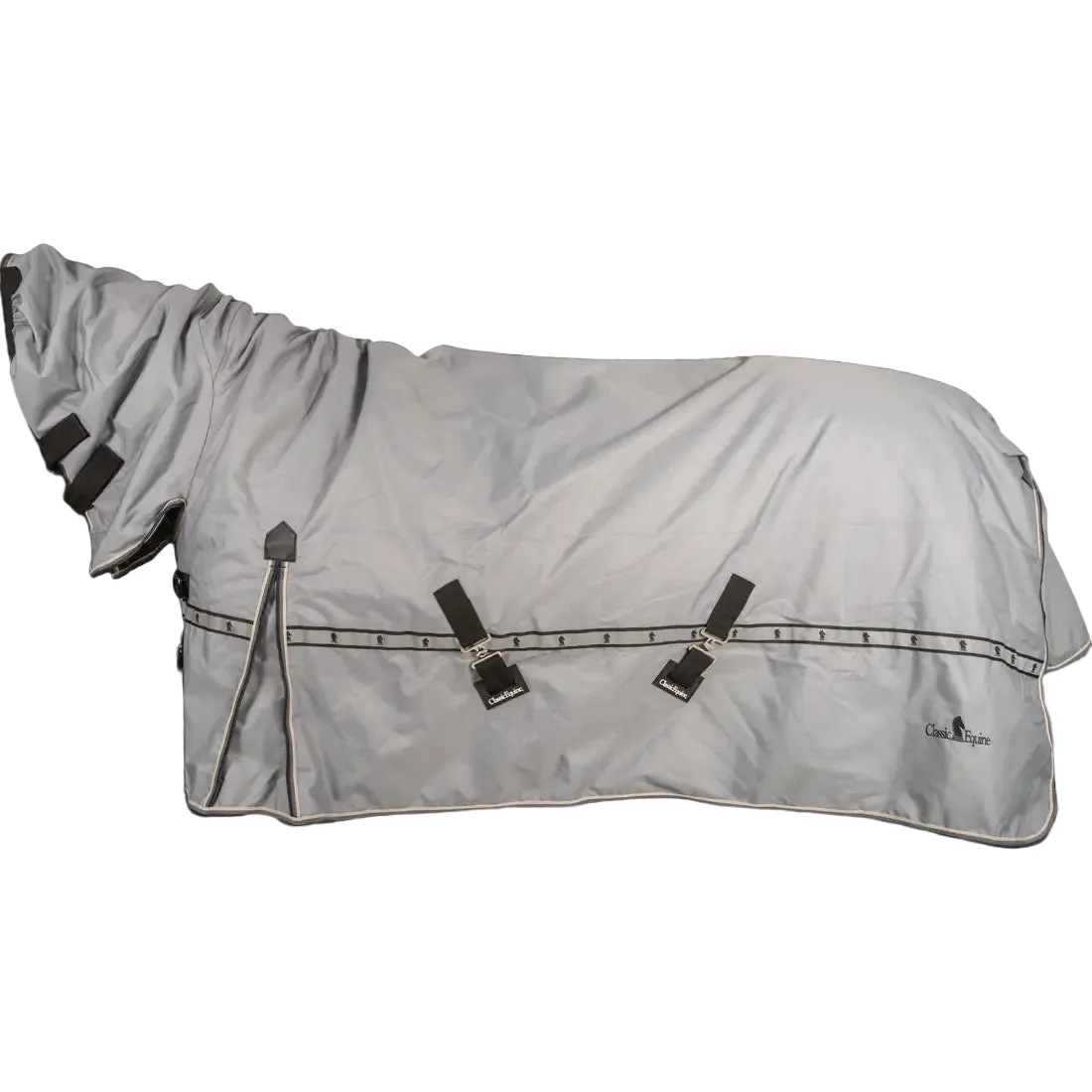 Classic Equine 10K Cross Trainer Winter Blanket - Hooded XSmall / Storm Grey Winter Blanket