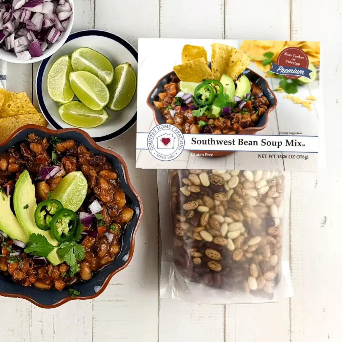 Country Home Creations Soup Mixes Southwest Bean Food