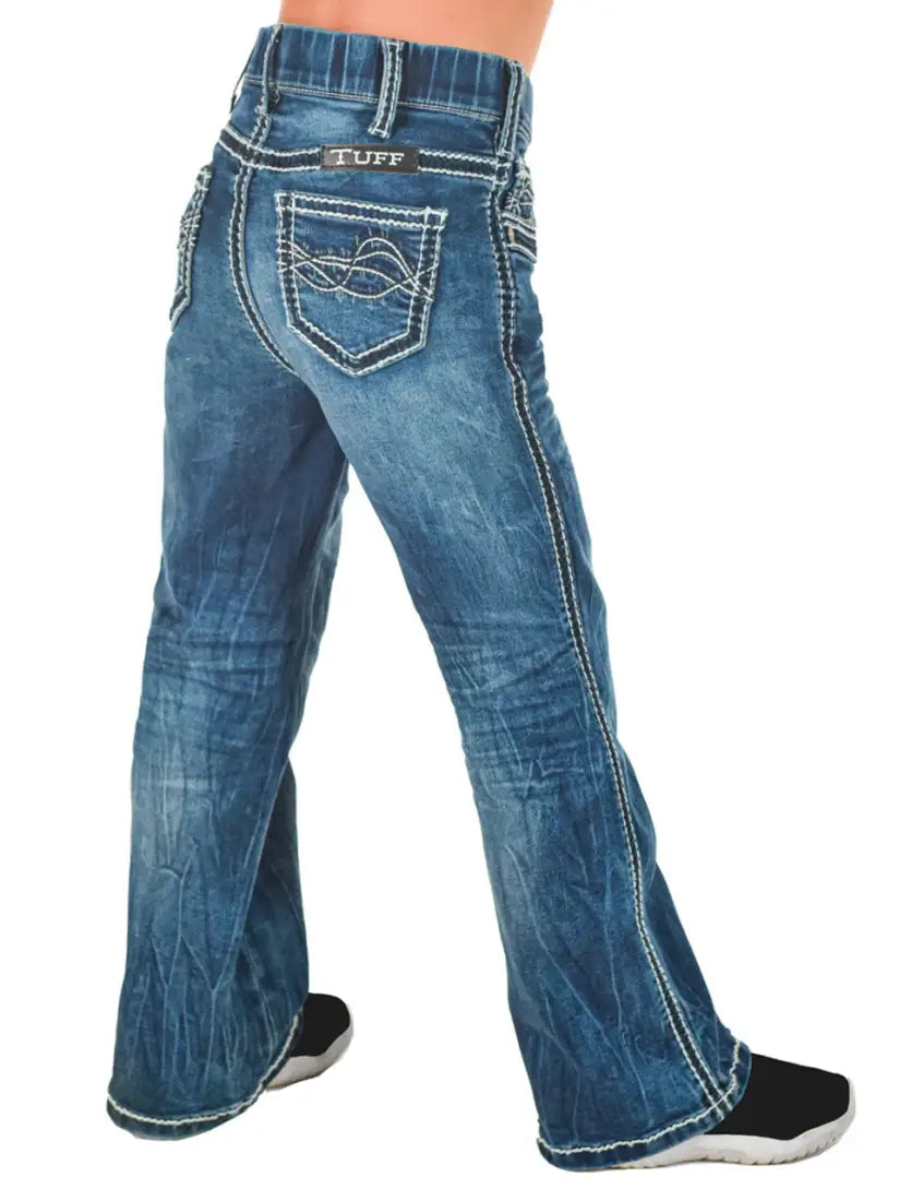 Cowgirl Tuff Girl’s Pull-On Hurricane Bootcut Jean Girl’s Bottoms