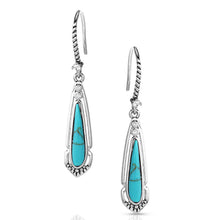 Load image into Gallery viewer, Montana Silversmith Turquoise Radiant Stream Necklace &amp; Earrings
