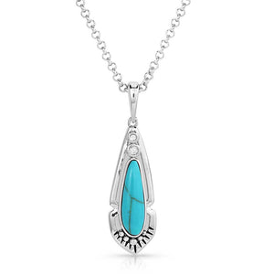 Montana Silversmith Turquoise Radiant Stream Necklace & Earrings