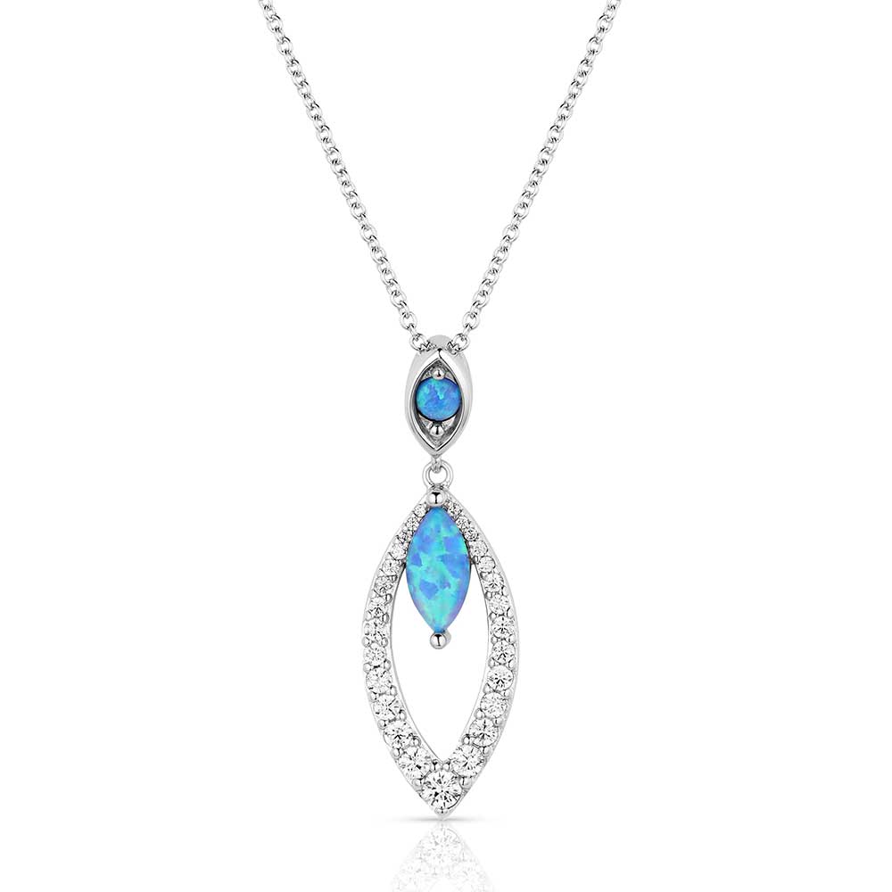 Montana Silversmiths Dancing In The Rain Opal Necklace