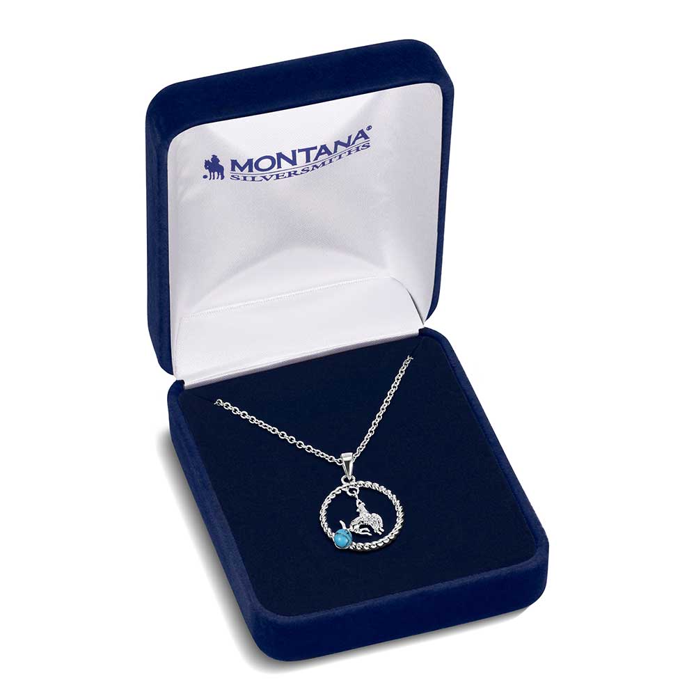 Montana Silversmiths Rodeo Blues Necklace