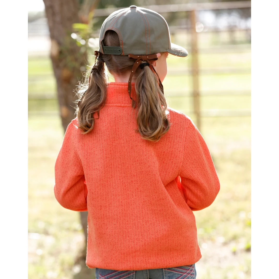Cruel Girl's Corral 1/4 Zip Knit Pullover
