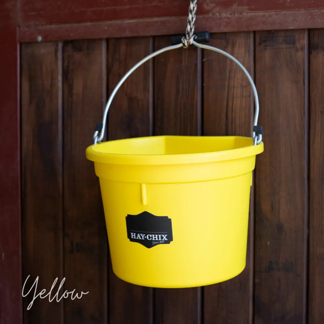 Hay Chix Favorite Bucket Yellow Bucket