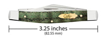 Load image into Gallery viewer, Case Kelly Green Curly Oak Smooth Medium Stockman Knife
