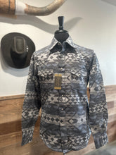 Load image into Gallery viewer, Wrangler Men&#39;s Retro Grey Shirt Jacket
