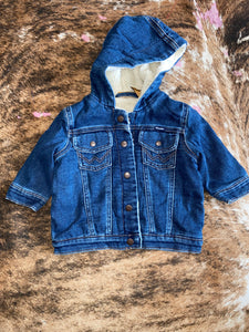 Wrangler Infant/Toddler Sherpa Lined Denim Jacket