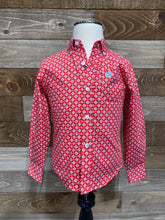 Load image into Gallery viewer, Cinch Boy&#39;s Infant Red Diamond Western Shirt
