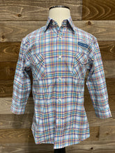 Load image into Gallery viewer, Panhandle Boy&#39;s Multi Colored Plaid Western Shirt

