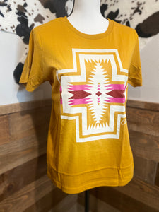Pendleton Women's Old Gold Harding Graphic T-Shirt