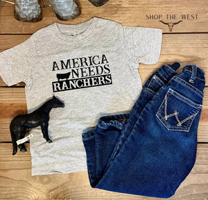 STW Boy's Toddler America Needs Ranchers T-Shirt