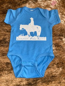 STW Boy's Infant Leanin' Pole Horse & Rider T-Shirt