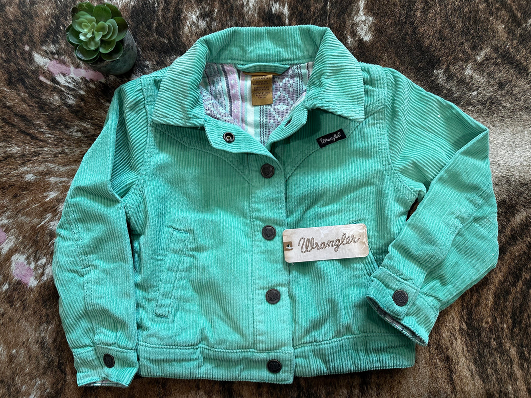 Wrangler Girl's Mint Corduroy Jacket