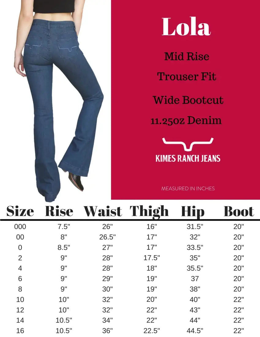 Kimes Ranch Women’s Lola Dark Indigo Jean Women’s Bottoms