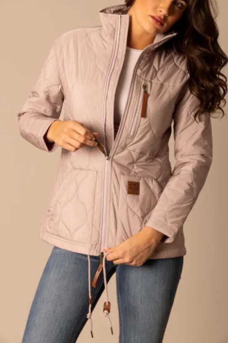 Kimes Ranch Women’s Pewter Lara Quilted Jacket Women’s Jacket