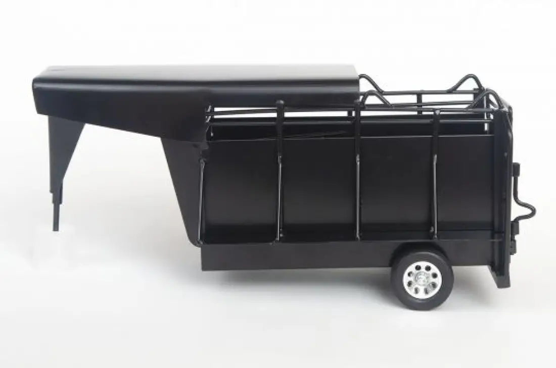 Little Buster Gooseneck Half Top Trailer Black Little Buster Toys