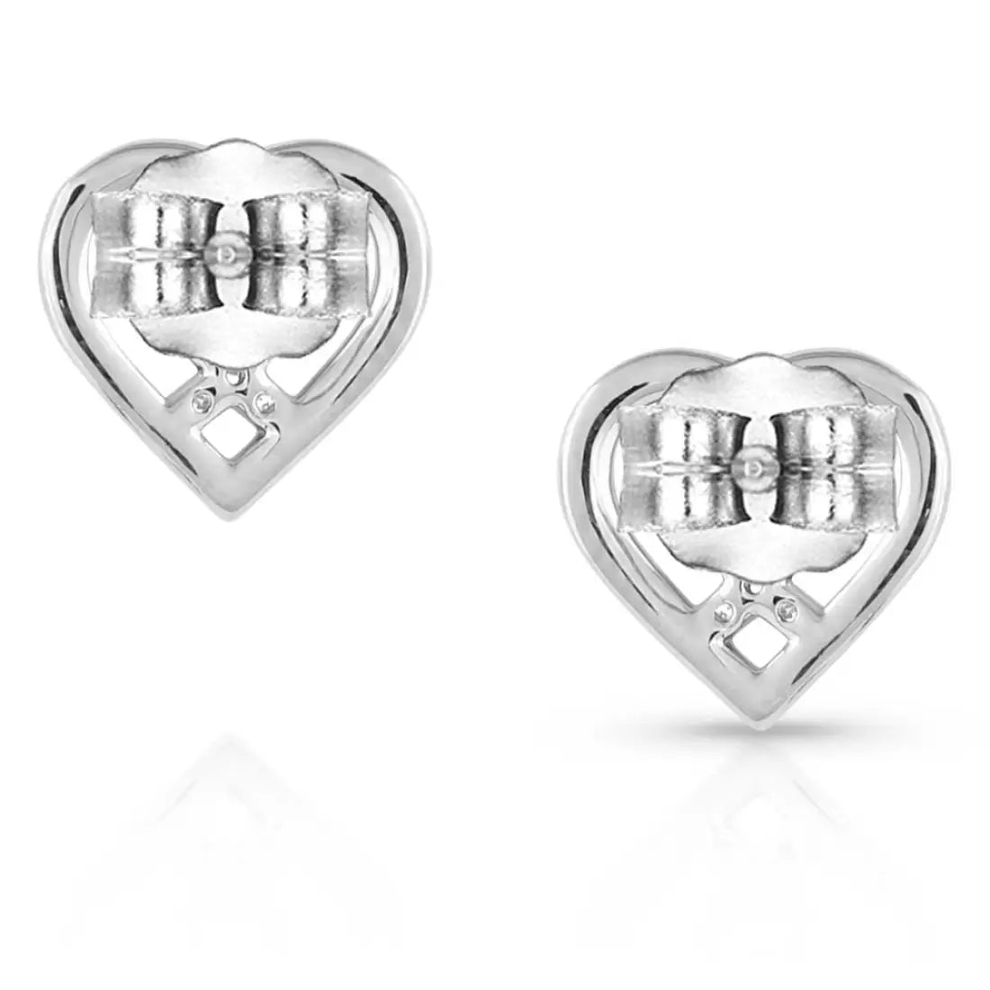 Montana Silversmiths Connected In Faith Crystal Post Earrings Jewelry