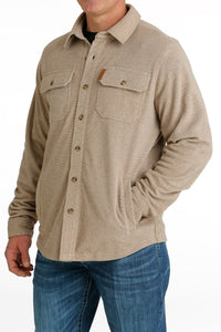 Cinch Men's Polar Fleece Caramel Shirt Jacket