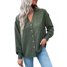 Load image into Gallery viewer, Women&#39;s Button Up Blouse
