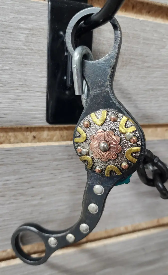 Petska Original Shank Chain Bit - 6’’ Shank Chain / Gold & Copper Flower Bit